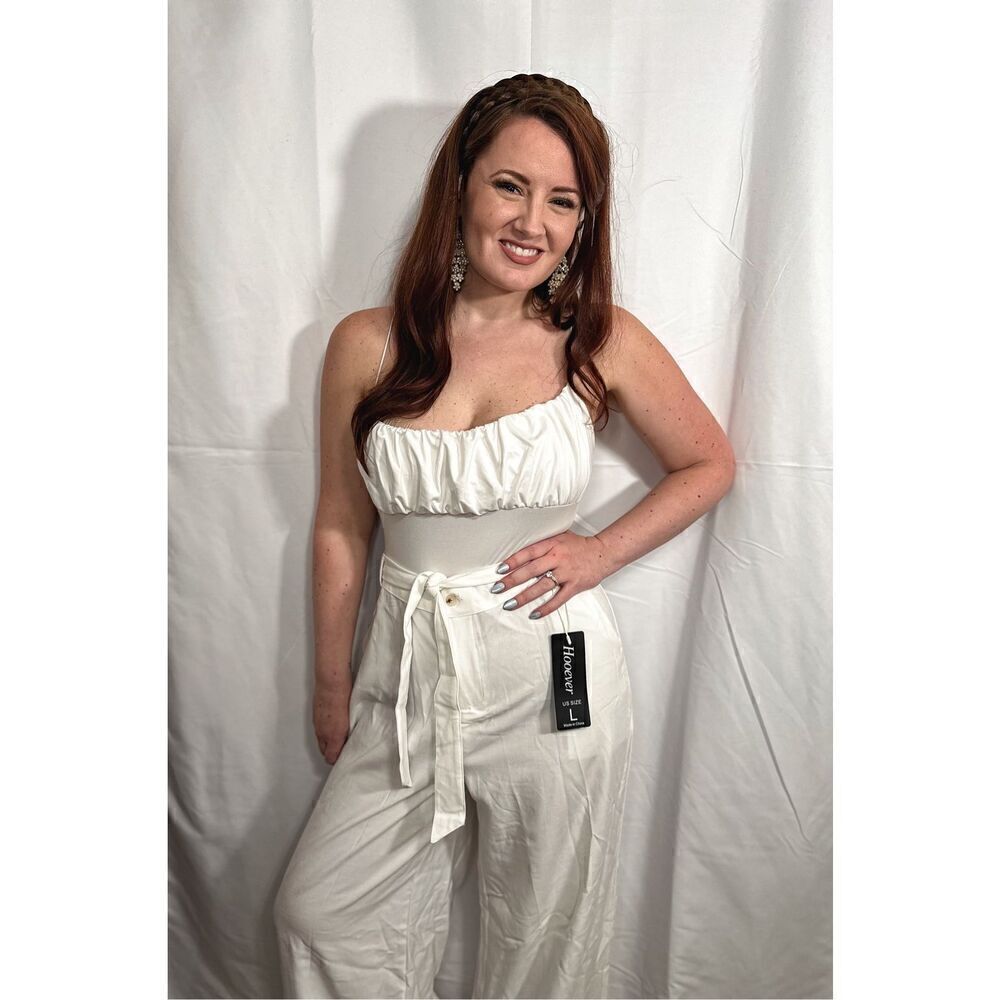 Hoover NWT white wide leg pants - Picture 7 of 15